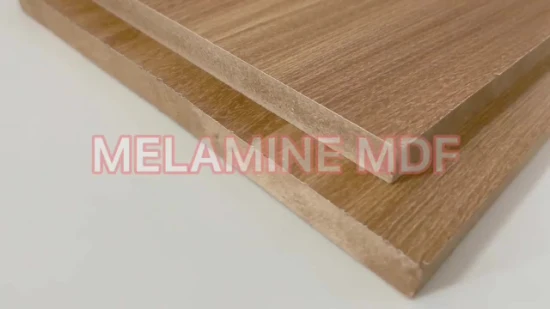 Mejor precio Tablero de MDF de melamina de alto brillo, Panel de tablero de MDF de 18mm