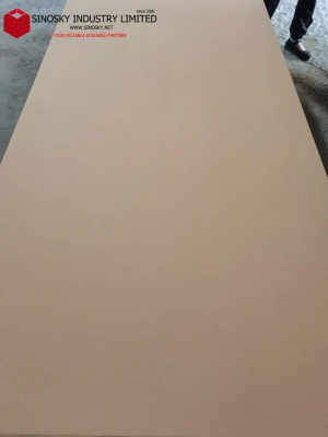 Tablero de MDF crudo de 18 mm de espesor/hoja de MDF impermeable/MDF laminado en China